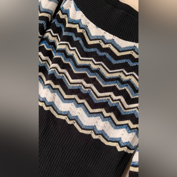 Baby Phat Striped Knit Off-Shoulder - Picture 6 of 7